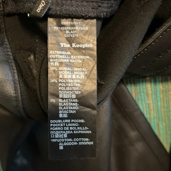 Kooples Franky Jean. size 28 - Picture 8 of 9